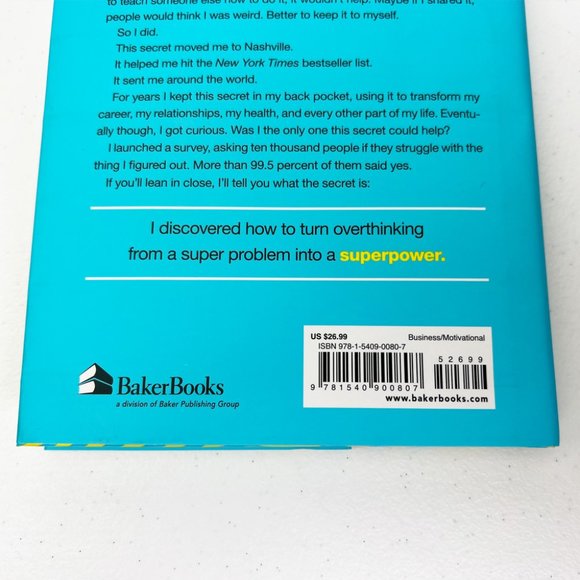 Soundtracks : The Surprising Solution to Overthinking by Jon Acuff (2021) - Picture 6 of 6